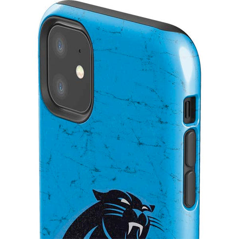 NFL Carolina Panthers Distressed Alternate iPhone 11 Impact Case