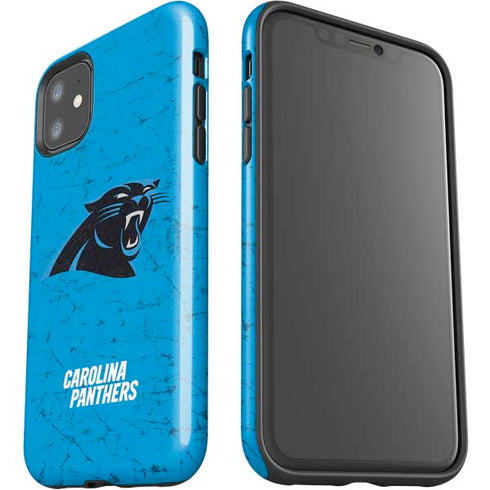 NFL Carolina Panthers Distressed Alternate iPhone 11 Impact Case