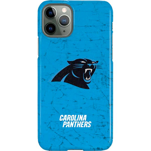 NFL Carolina Panthers Distressed Alternate iPhone 11 Pro Lite Case