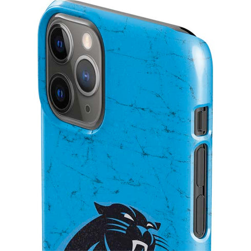 NFL Carolina Panthers Distressed Alternate iPhone 11 Pro Lite Case