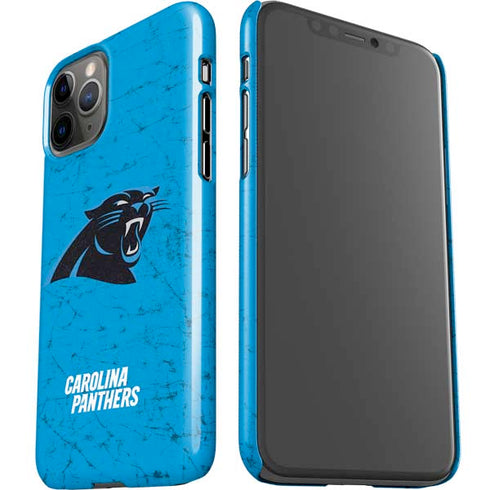 NFL Carolina Panthers Distressed Alternate iPhone 11 Pro Lite Case