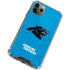 NFL Carolina Panthers Distressed Alternate iPhone 11 Pro Max Clear Case