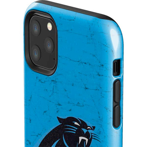 NFL Carolina Panthers Distressed Alternate iPhone 11 Pro Max Impact Case