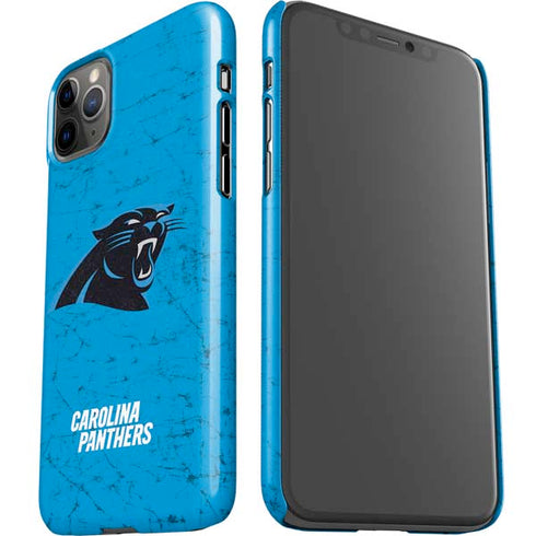 NFL Carolina Panthers Distressed Alternate iPhone 11 Pro Max Lite Case