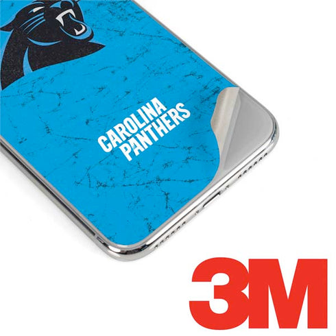 NFL Carolina Panthers Distressed Alternate iPhone 11 Pro Skin