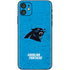 NFL Carolina Panthers Distressed Alternate iPhone 11 Skin