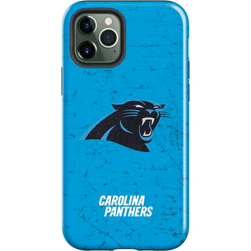 NFL Carolina Panthers Distressed Alternate iPhone 12 Pro Impact Case