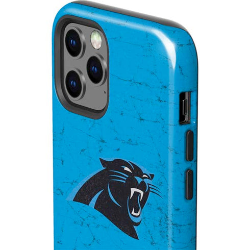 NFL Carolina Panthers Distressed Alternate iPhone 12 Pro Impact Case