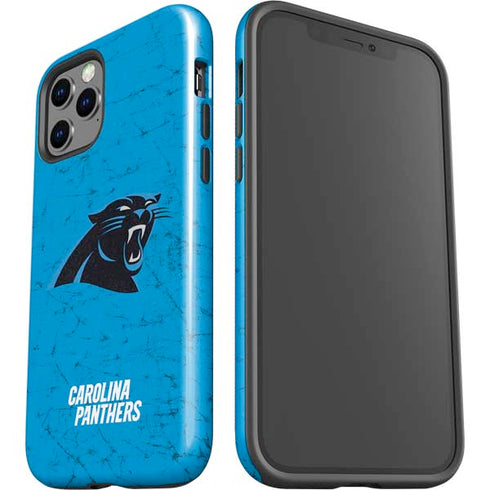 NFL Carolina Panthers Distressed Alternate iPhone 12 Pro Impact Case