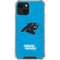 NFL Carolina Panthers Distressed Alternate iPhone 13 Mini Clear Case
