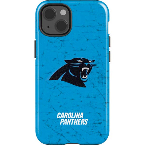 NFL Carolina Panthers Distressed Alternate iPhone 15 Impact Case
