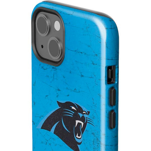 NFL Carolina Panthers Distressed Alternate iPhone 15 Impact Case
