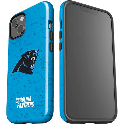 NFL Carolina Panthers Distressed Alternate iPhone 15 Impact Case