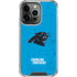 NFL Carolina Panthers Distressed Alternate iPhone 14 Pro Clear Case