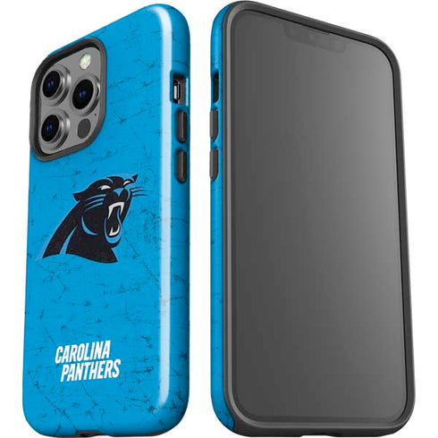 NFL Carolina Panthers Distressed Alternate iPhone 15 Pro Impact Case