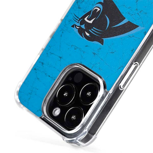 NFL Carolina Panthers Distressed Alternate iPhone 15 Pro MagSafe Case