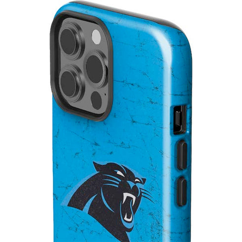 NFL Carolina Panthers Distressed Alternate iPhone 15 Pro Max Impact Case