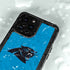 NFL Carolina Panthers Distressed Alternate iPhone 14 Pro Waterproof Case