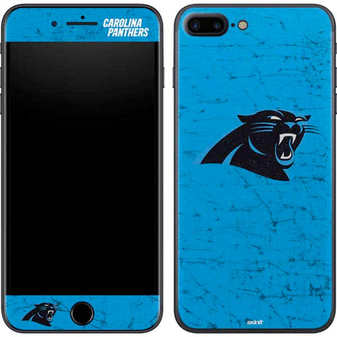 NFL Carolina Panthers Distressed Alternate iPhone 8 Plus Skin