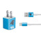 NFL Carolina Panthers Distressed Alternate iPhone Charger (5W USB) Skin