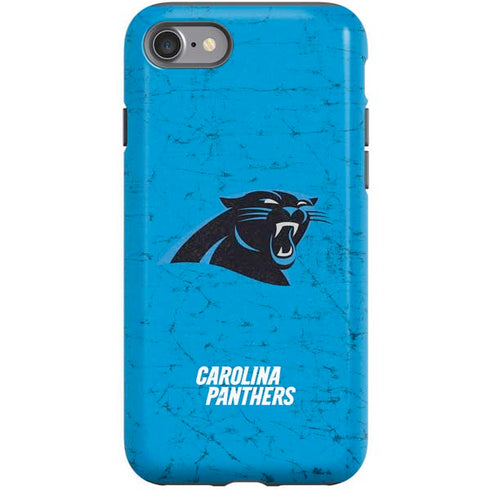 NFL Carolina Panthers Distressed Alternate iPhone SE (2nd & 3rd Gen) Pro Case