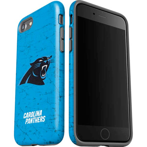 NFL Carolina Panthers Distressed Alternate iPhone SE (2nd & 3rd Gen) Pro Case
