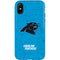 NFL Carolina Panthers Distressed Alternate iPhone X Pro Case