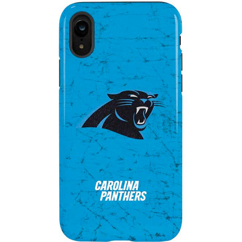 NFL Carolina Panthers Distressed Alternate iPhone XR Pro Case