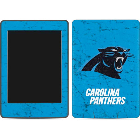 NFL Carolina Panthers Distressed Alternate Amazon Kindle Skin
