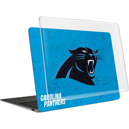 NFL Carolina Panthers Distressed Alternate MacBook Air 13in M1 (2021) Case plus Skin