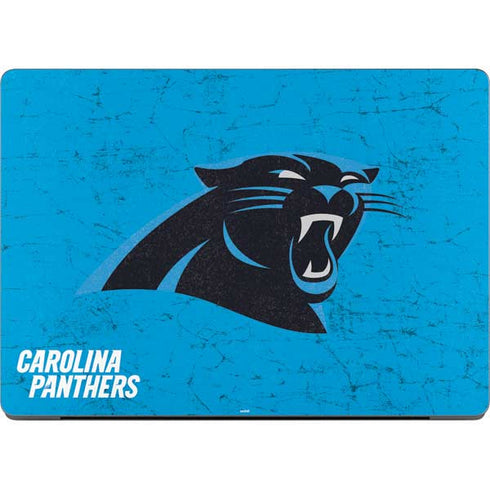 NFL Carolina Panthers Distressed Alternate MacBook Pro 14in (2021-24) Skin