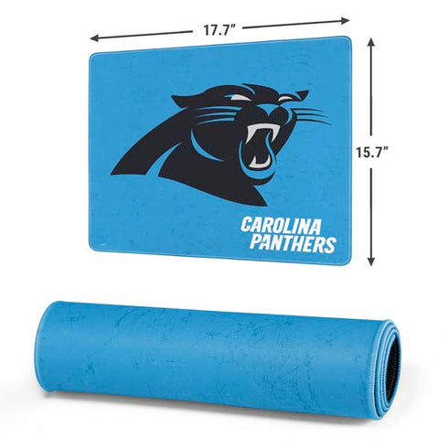 NFL Carolina Panthers Distressed Alternate Gaming Mouse Pad