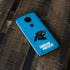 NFL Carolina Panthers Distressed Alternate Moto E5 Plus Skin