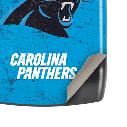 NFL Carolina Panthers Distressed Alternate Motorola RAZR Skin