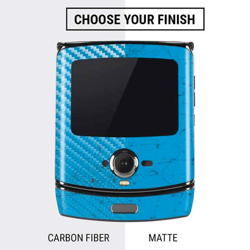 NFL Carolina Panthers Distressed Alternate Motorola RAZR Skin
