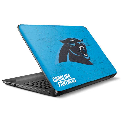 NFL Carolina Panthers Distressed Alternate HP Notebook Skin