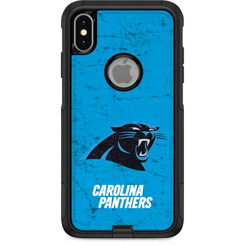 NFL Carolina Panthers Distressed Alternate Otterbox Commuter iPhone Skin