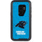 NFL Carolina Panthers Distressed Alternate Otterbox Defender Galaxy Skin