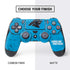 NFL Carolina Panthers Distressed Alternate PS4 Controller Skin