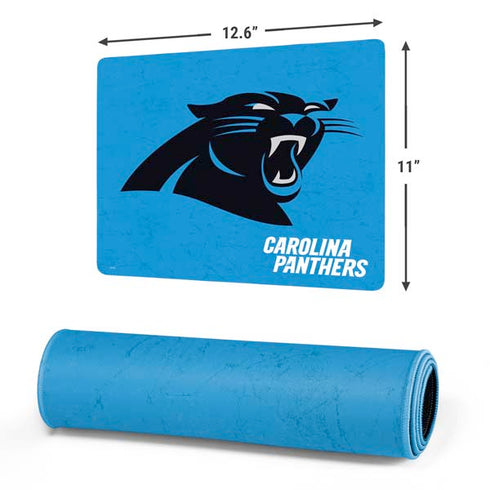 NFL Carolina Panthers Distressed Alternate Gaming Mouse Pad
