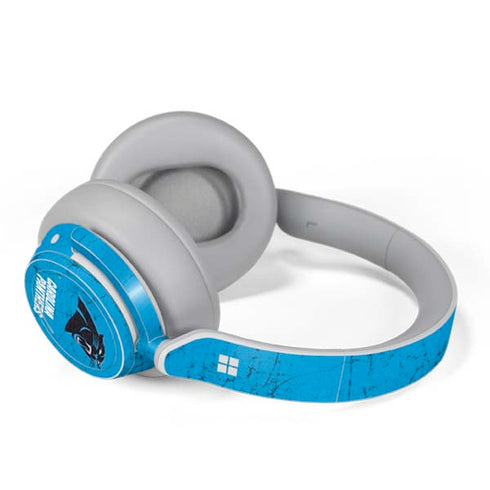 NFL Carolina Panthers Distressed Alternate Surface Headphones Skin