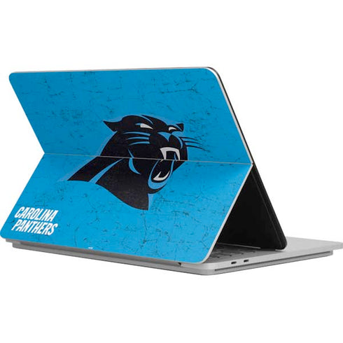 NFL Carolina Panthers Distressed Alternate Surface Laptop Studio Skin