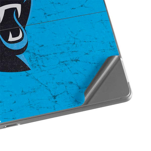 NFL Carolina Panthers Distressed Alternate Surface Pro 8 Skin