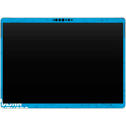 NFL Carolina Panthers Distressed Alternate Surface Pro 9 Skin