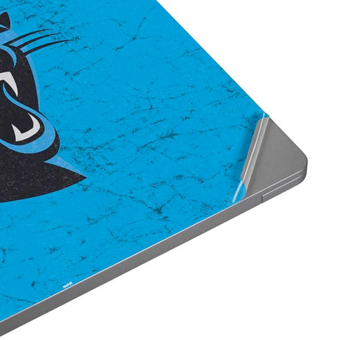 NFL Carolina Panthers Distressed Alternate Universal Laptop 16in (13 x 9.4in) Skin