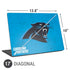 NFL Carolina Panthers Distressed Alternate Universal Laptop 17in (13.8 x 10in) Skin