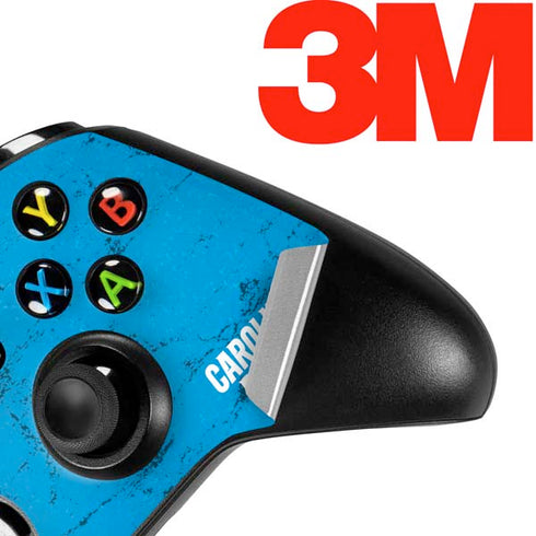 NFL Carolina Panthers Distressed Alternate Xbox One X Controller Skin