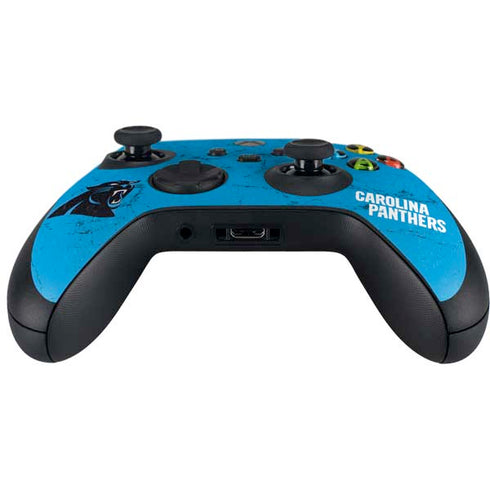 NFL Carolina Panthers Distressed Alternate Xbox Series X Controller Skin