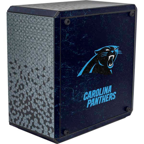 NFL Carolina Panthers Distressed Cooler Master MasterBox Q300L Mini Tower Skin