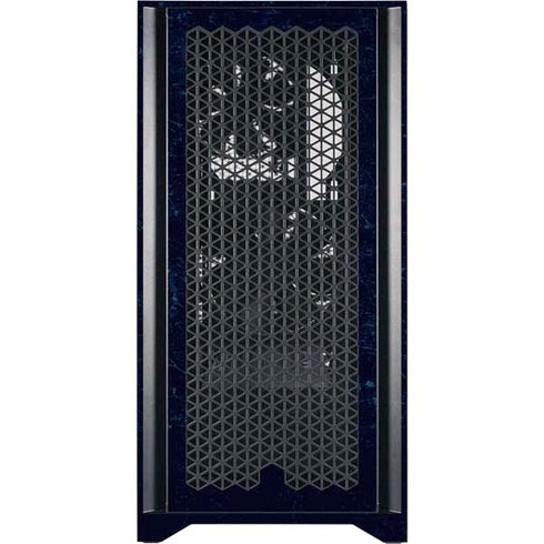 NFL Carolina Panthers Distressed Corsair 4000D Tempered Glass Mid-Tower ATX Case Skin